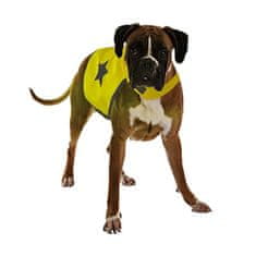 Duvo Fényvisszaverő mellény kutyának 56cm sárga +
