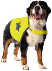 Duvo+ Fényvisszaverő mellény kutyának 64cm sárga +
