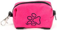 Cipzáras zseb táskákhoz hímzés mancs rózsaszínű
