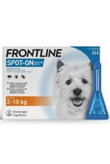 Frontline SPOT ON kutyáknak S (2-10kg) - 3x0,67ml