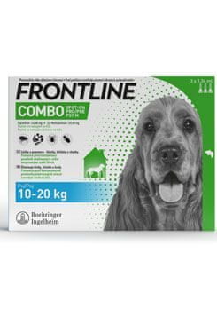 Frontline COMBO spot-on kutyáknak M (10-20kg)-3x1,34ml
