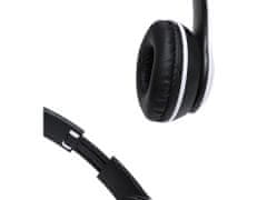 Verkgroup Bluetooth vezeték nélküli fejhallgató fehér FM SD MP3 + mikrofon