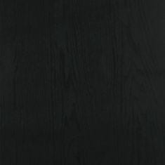 shumee 4 db sötét faszínű öntapadó PVC ajtófólia 210 x 90 cm