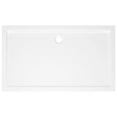 shumee téglalap alakú fehér ABS zuhanytálca 70 x 120 cm