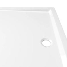 shumee téglalap alakú fehér ABS zuhanytálca 80 x 110 cm