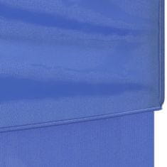 Greatstore kék összecsukható rendezvénysátor oldalfalakkal 3x6 m
