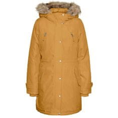 Vero Moda Női kabát VMTRACK Regular Fit 10267006 Amber Gold (Méret XS)