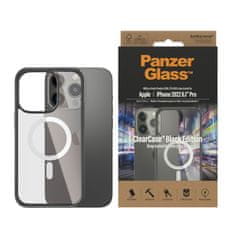 PanzerGlass ClearCase Apple iPhone 2022 6.1" Pro (Black edition) MagSafe-vel 0414