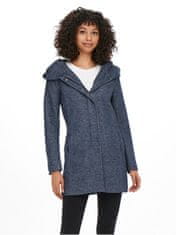 ONLY Női kabát ONLSEDONA 15142911 Maritime Blue MELANGE (Méret XS)