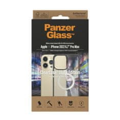 PanzerGlass ClearCase Apple iPhone 2022 6,7" Max Pro (Black edition) MagSafe 0416 támogatással