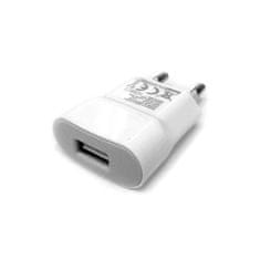 IZMAEL USB töltő adapter - Fehér
