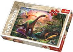 Trefl Puzzle Dinoszauruszok világa / 100 darab