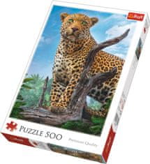 Trefl Wild Leopard Puzzle 500 darab
