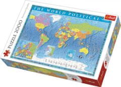 Trefl Puzzle Politikai világtérkép 2000 darab