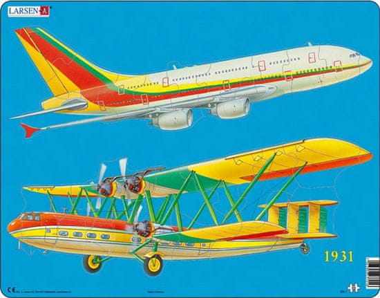 LARSEN Puzzle Repülőgép - történelem és jelen 23 darab