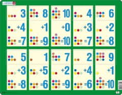 LARSEN Puzzle Tízig számolva II 10 darab 10 darab