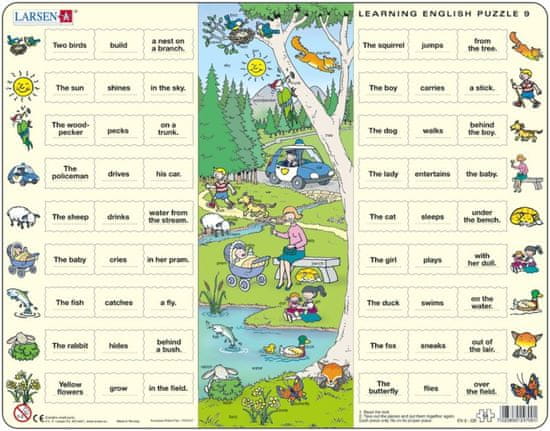 LARSEN Puzzle English 9: By the Forest 54 darab 54 darab