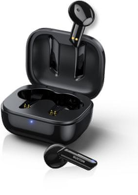 modern vezeték nélküli fülhallgató buxton btw 3300 bluetooth handsfree érintésvezérlés töltőtok vízálló
