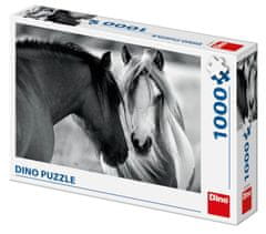 DINO Fekete-fehér lovak 1000D