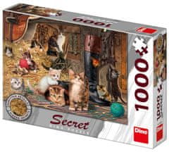 DINO Macskák: titkos gyűjtemény puzzle 1000 darab