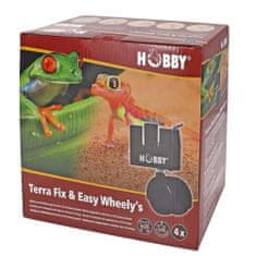 HOBBY Terraristik HOBBY Terra Fix & Easy Wheely's - Speciális kerekek HOBBY Fix & Easy terráriumokhoz 100 kg teherbírással