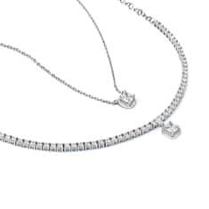 Morellato Gyönyörű ezüst nyaklánc Tesori SAIW109 (lánc, medál)