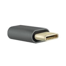 Qoltec adapter USB 3.1 Type C férfi | Micro USB 2.0 B női csatlakozó