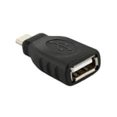 Qoltec adapter USB 3.1 Type C férfi | USB 2.0 A női csatlakozó