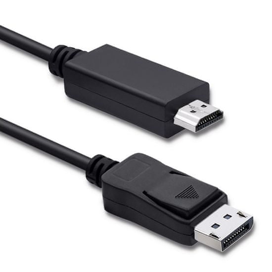 Qoltec DisplayPort v1.1 male | HDMI male | 4K | 3m