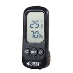 HOBBY Terraristik HOBBY digitális hőmérő és nedvességmérő riasztó funkcióval +/- 0,5° C, +/- 3% pontossággal