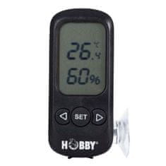 HOBBY Terraristik HOBBY digitális hőmérő és nedvességmérő riasztó funkcióval +/- 0,5° C, +/- 3% pontossággal
