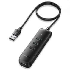 Ugreen CM416 HUB adapter USB / 4x USB 3.2 1m, fekete