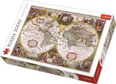 Trefl Puzzle Történelmi világtérkép 1630 / 2000 darab