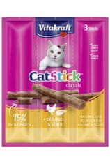 Vitakraft Cat Delicacy Stick Clasic Baromfi/Máj 3db