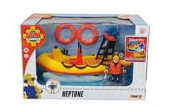 SIMBA Tűzoltó Sam mentőcsónak Neptun 20 cm figurával