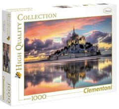 Clementoni Puzzle Varázslatos Mont Saint-Michel, Franciaország 1000 db