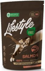 Nature's Protection Cat Dry LifeStyle GF Kitten Salmon 400 g