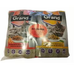 GRAND deluxe Cat mix, kapszula 100 g (6 csomag)