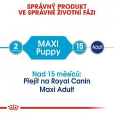 Royal Canin - Kutyáknak szánt sapkák. Maxi Puppy 140 g