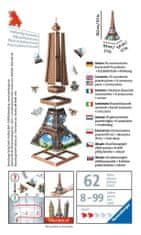 Ravensburger 3D Puzzle Mini épület - Eiffel-torony 54 darab