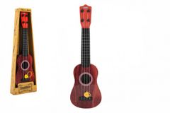 Teddies Műanyag ukulele/gitár 43cm pengetővel