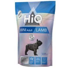 HiQ Dog Dry Adult Mini Bárány 400 g