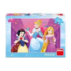 DINO Bátor hercegnők - Puzzle 24 darab