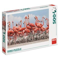 DINO Puzzle Flamingók 500 darab