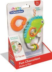 Clementoni BABY interaktív csörgő Merry Chameleon