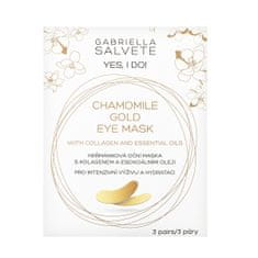 Gabriella Salvete Kamillás szemkörnyékápoló maszk YES, I DO! (Chamomile Gold Eye Mask) 3 pár