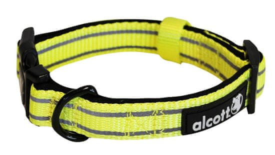 Alcott Fényvisszaverő nyakörv Adventure sárga méret M