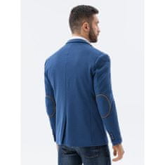 OMBRE Elegáns férfi kabát MITCH kék MDN4307 S