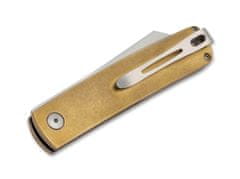 Böker Plus 01BO328 Tenshi Brass úri kés 6,8 cm sárgaréz