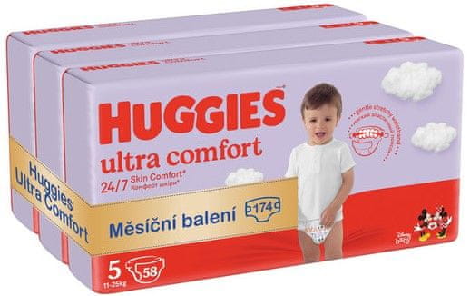 Huggies Ultra Comfort Mega 5 - 174 db, havi csomag